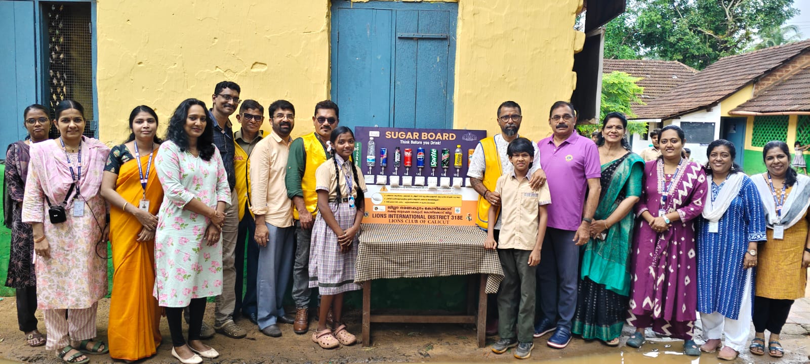 Sugar Board installation at CSI B.E.M U.P School